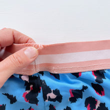 Load image into Gallery viewer, GRLFRND by The Girl Club Blue/Red Leopard Bike Shorts (4y)
