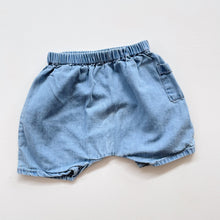 Load image into Gallery viewer, Nature Baby Organic Denim Shorts (3-6m)
