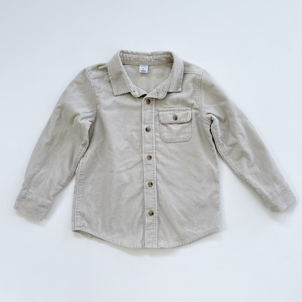 Old Navy Cord Shirt Beige (5y)
