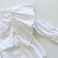 Load image into Gallery viewer, Little Trelise White Big Collared Shirt (3y)
