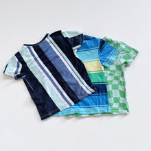 Load image into Gallery viewer, Mac &amp; Ellie Kindy T-Shirt Bundle 3x "green check" (4y)

