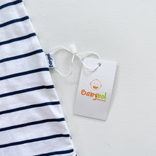 Load image into Gallery viewer, Babybol Barcelona Stripe Sailor Romper NEW (18m)
