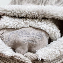 Load image into Gallery viewer, Chateau de Sable Simple Knit Hooded Cardigan (0-3m)
