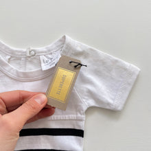 Load image into Gallery viewer, Le Edit Organic Bodysuit Stripe NEW (0-3m)
