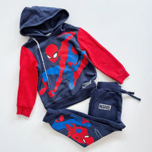 Load image into Gallery viewer, Marvel Spiderman Hoodie + Pants Bundle 2x Red/Navy (5y)
