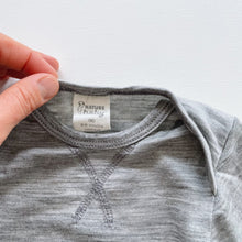 Load image into Gallery viewer, Nature Baby Merino L/S Top Grey *small flaw (3-6m)
