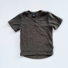 Load image into Gallery viewer, Back Country Green Fleece T-Shirt *tagged bigger (4y)
