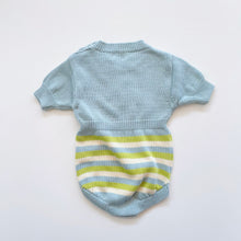 Load image into Gallery viewer, Fin + Vince Retro Organic Knit One Piece Bunny NEW (6-12m)
