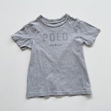 Load image into Gallery viewer, Polo by Ralph Lauren T-Shirt Grey /Logo (3y)
