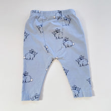 Load image into Gallery viewer, Nature Baby Organic Pants Blue Bunnies (3-6m)
