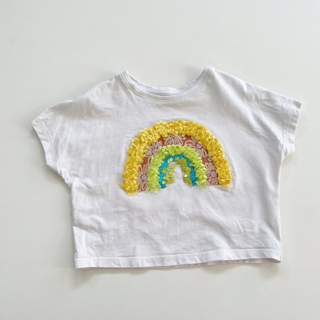 Tu Rainbow Crop Tee (3y)