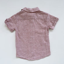 Load image into Gallery viewer, Mac &amp; Ellie Linen/Cotton Shirt "salmon" NEW (4y)
