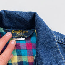 Load image into Gallery viewer, Rare Vintage OshKosh Denim Jacket Lined (3-4y)
