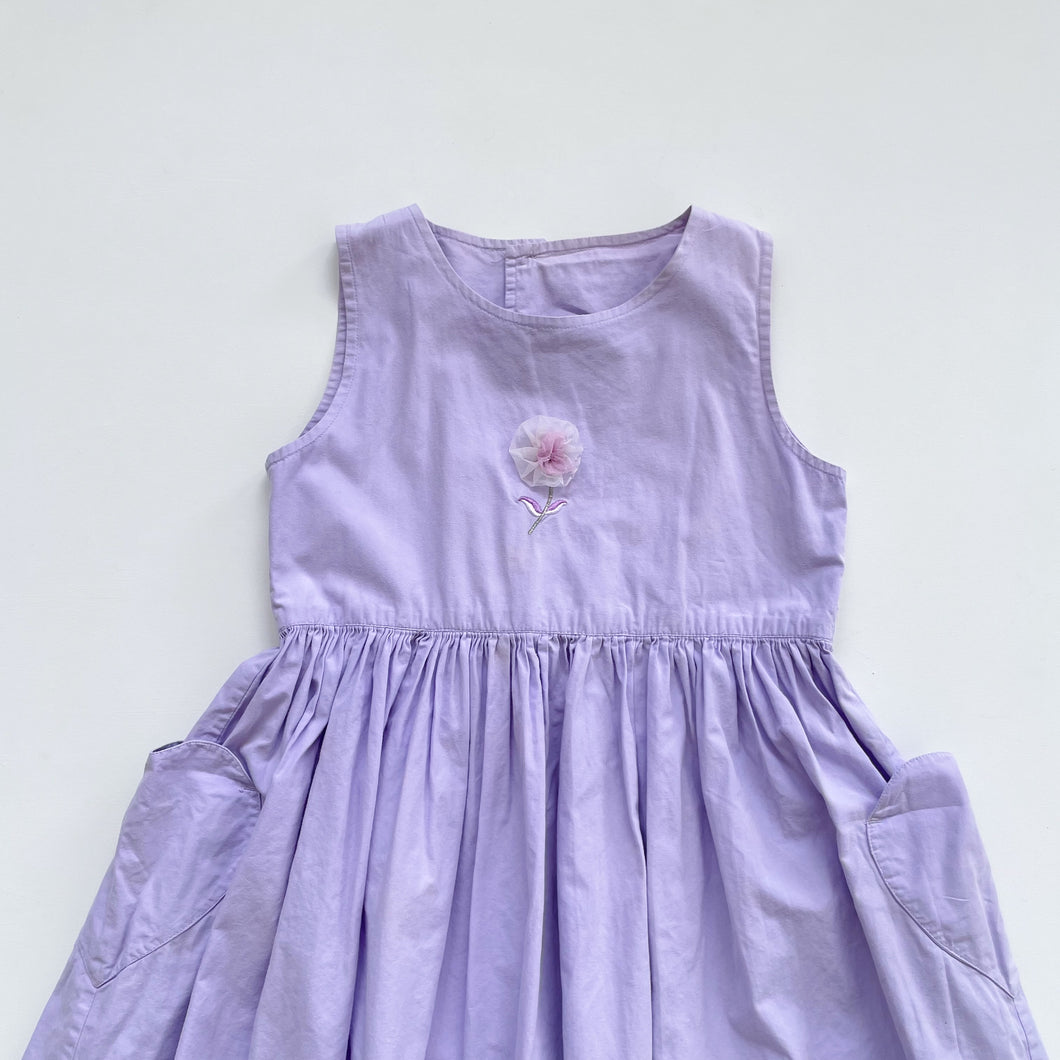Blossom by JK Kids Lilac Flower Dress (8yr)
