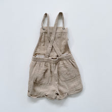 Load image into Gallery viewer, Mac &amp; Ellie Shortalls Green Muslin Cotton (4y)
