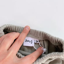 Load image into Gallery viewer, Bobby G. Green Shorts Rib (12-18m)
