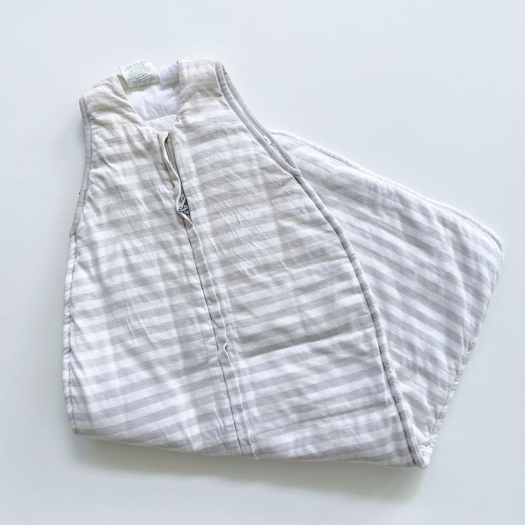 Woolbabe Duvet Front Zip Sleeping Bag - Grey Stripe (000-2y)
