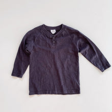Load image into Gallery viewer, Jamie Kay Pima Cotton L/S Top Charcoal (2y)
