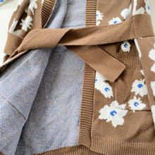 Load image into Gallery viewer, Grown Organic Cotton Floral Cardigan (2y)
