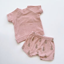 Load image into Gallery viewer, Wilson &amp; Frenchy Organic Terry Towelling Set Pink/ Cute (1y)

