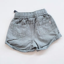 Load image into Gallery viewer, Mac &amp; Ellie Green Short (linen like) (3y)
