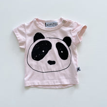 Load image into Gallery viewer, Minti Pale Pink Panda Tee (0-3m)
