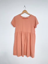 Load image into Gallery viewer, Organic Cotton Baby Doll Dress Peach (10)
