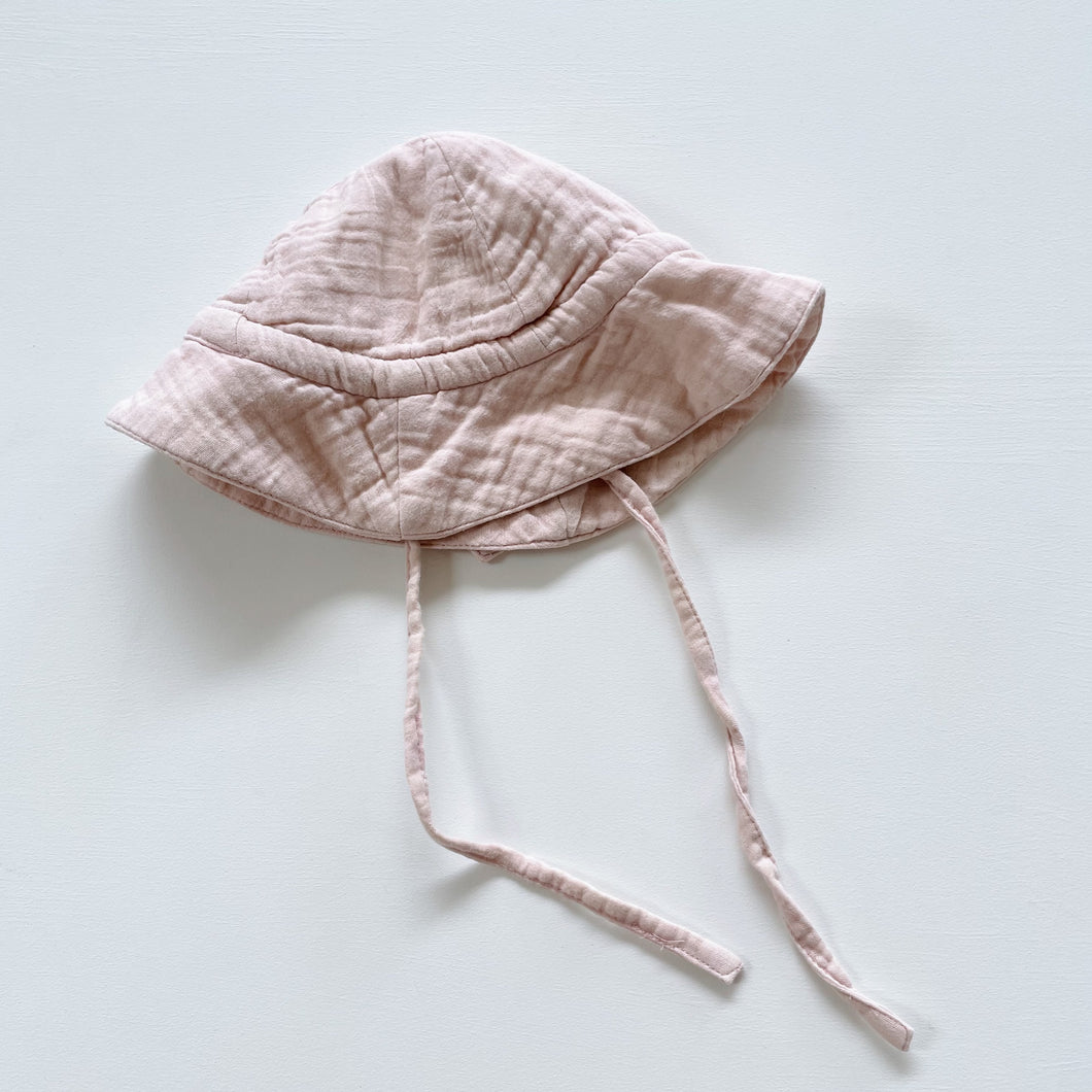 Nature Baby Organic Pink Sun Hat (m/ 3-6m)