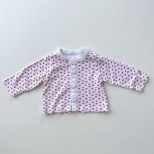 Load image into Gallery viewer, Petit Bateau Red Fish Top/Cardigan (0-3m)
