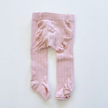 Load image into Gallery viewer, Nature Baby Organic Tights Pink (0-6m)
