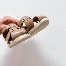 Load image into Gallery viewer, Pretty Brave Leather Sandals Tan (EU19)

