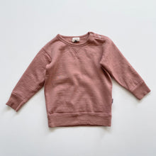 Load image into Gallery viewer, BABU Merino Jumper Pink (1-2y)

