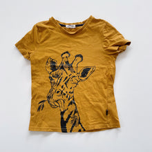 Load image into Gallery viewer, Mac &amp; Ellie Giraffe Tee Mustard (7y)
