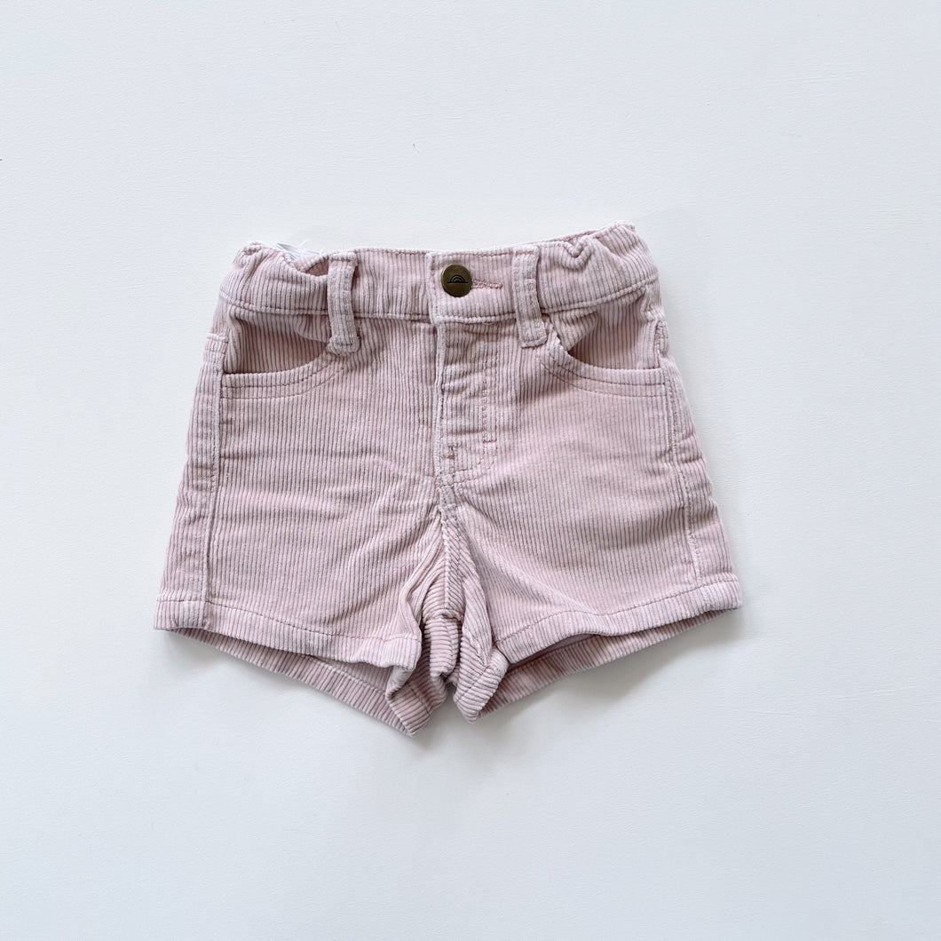 Jamie Kay Cord Shorts Blush (6-12m)