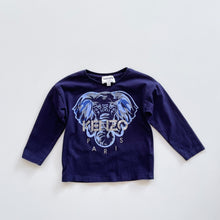 Load image into Gallery viewer, Kenzo Paris L/S Top Navy (2y)
