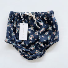 Load image into Gallery viewer, Jamie Kay Organic Bloomers Navy Floral NEW (2y)
