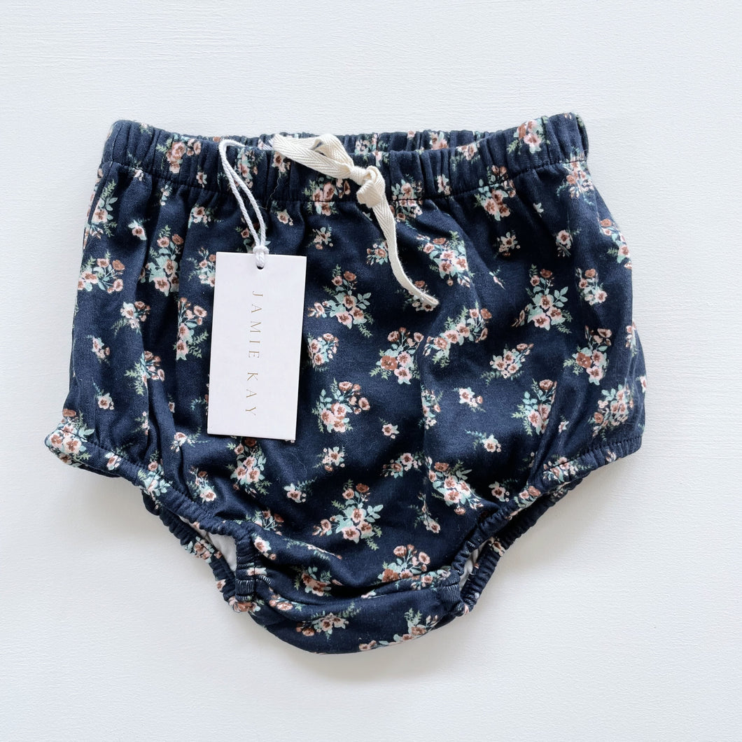 Jamie Kay Organic Bloomers Navy Floral NEW (2y)