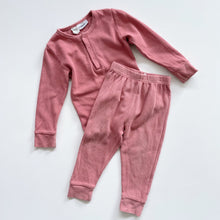 Load image into Gallery viewer, Nature Baby Organic Waffle Set Pink (2y)
