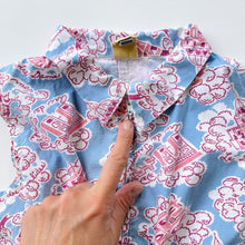 Load image into Gallery viewer, Retro RYK Shortalls Blue/Pink (6-7y)
