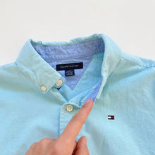 Load image into Gallery viewer, Tommy Hilfiger Blue Shirt *small repair (12y)
