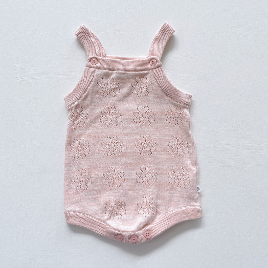 Kynd Baby Knit Romper Pink NWOT (3-6m)