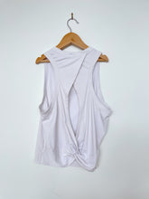 Load image into Gallery viewer, White Cross-Back Exercise Top (S/M)

