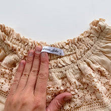 Load image into Gallery viewer, Buttery Yellow Lace Detail Tunic Top (7y)
