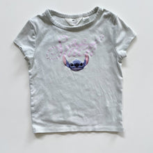 Load image into Gallery viewer, H&amp;M Stitch Crop Tee Light Blue (8y)
