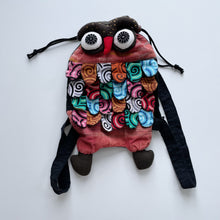 Load image into Gallery viewer, Brown / Red Owl Backpack Small
