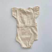 Load image into Gallery viewer, Nature Baby Organic Cotton Knit Romper Buttery Yellow (1y)

