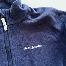 Load image into Gallery viewer, Macpac Polartec Fleece Jumper Navy (10y)
