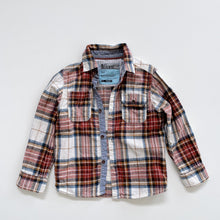Load image into Gallery viewer, Next Kindy Shirt Tan Check (4y)
