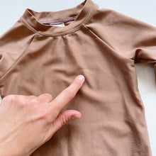 Load image into Gallery viewer, Jamie Kay Swim Top + Shorts Brown (1y)
