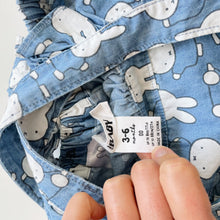 Load image into Gallery viewer, Cotton On x Miffy Pinafore Ruffle Dress (3-6m)
